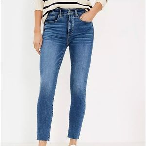 ANN TAYLOR LOFT Skinny Jeans | Mid Rise | Ankle Jeans
